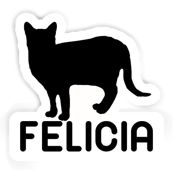Felicia Sticker Katze Notebook Image