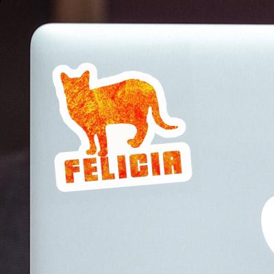 Autocollant Chat Felicia Laptop Autocollant Chat Felicia Laptop Image
