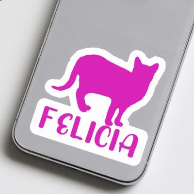 Sticker Felicia Cat Notebook Sticker Felicia Cat Gift package Image