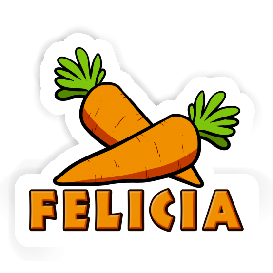 Carotte Autocollant Felicia Laptop Carotte Autocollant Felicia Laptop Image