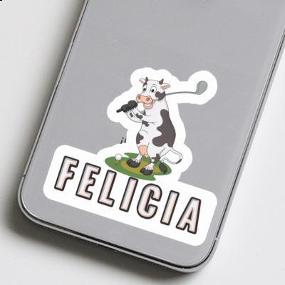 Autocollant Vache Felicia Notebook Autocollant Vache Felicia Gift package Image