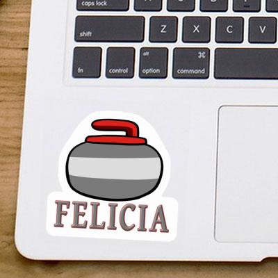 Felicia Autocollant Pierre de curling Notebook Felicia Autocollant Pierre de curling Notebook Image