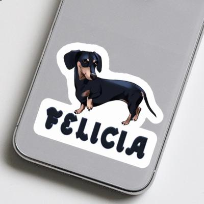 Felicia Sticker Dachshund Image