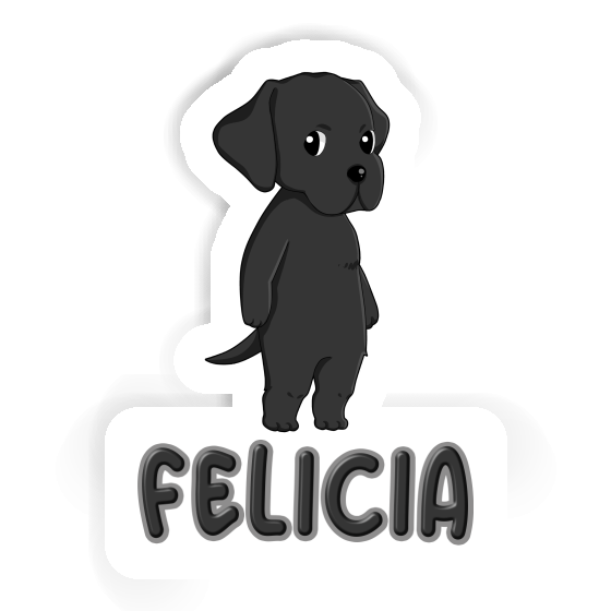 Autocollant Labrador Felicia Autocollant Labrador Felicia Image