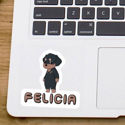 Autocollant Felicia Rottweiler Laptop Autocollant Felicia Rottweiler Laptop Image