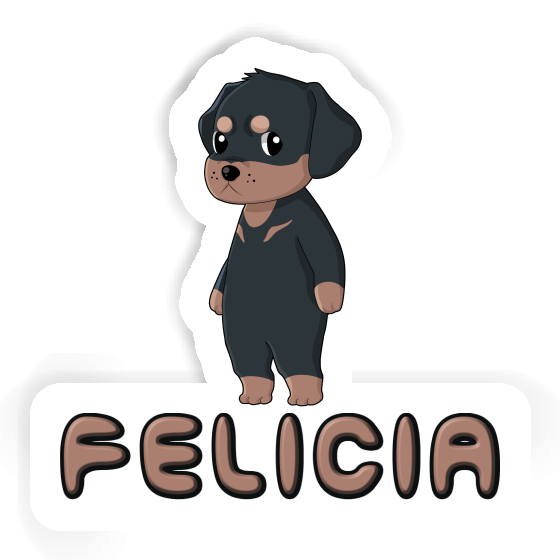 Felicia Aufkleber Rottweiler Notebook Felicia Aufkleber Rottweiler Gift package Image