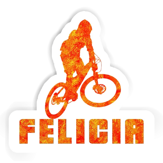Sticker Downhiller Felicia Notebook Sticker Downhiller Felicia Gift package Image
