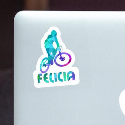 Sticker Felicia Downhiller Notebook Sticker Felicia Downhiller Gift package Image