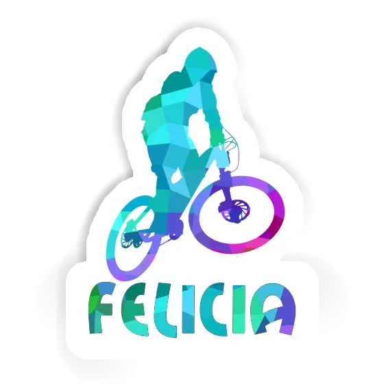 Sticker Felicia Downhiller Laptop Sticker Felicia Downhiller Laptop Image