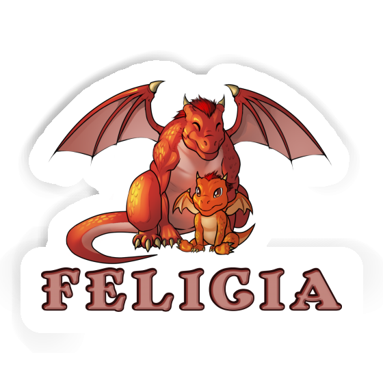 Sticker Dragon Felicia Laptop Sticker Dragon Felicia Laptop Image