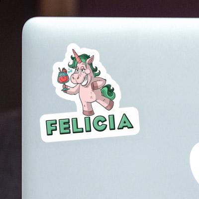 Party Unicorn Sticker Felicia Notebook Party Unicorn Sticker Felicia Gift package Image