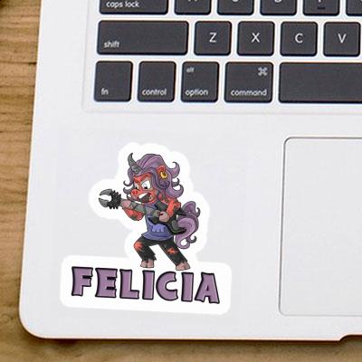 Autocollant Felicia Rockeuse Notebook Image