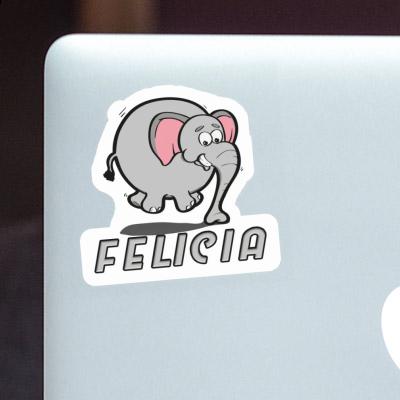 Aufkleber Felicia Elefant Laptop Aufkleber Felicia Elefant Laptop Image