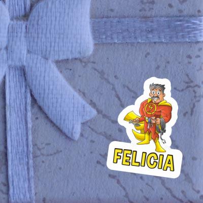 Autocollant Électricien Felicia Notebook Autocollant Électricien Felicia Notebook Image