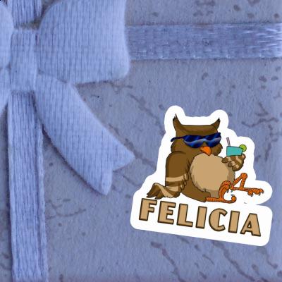Hibou Autocollant Felicia Hibou Autocollant Felicia Image