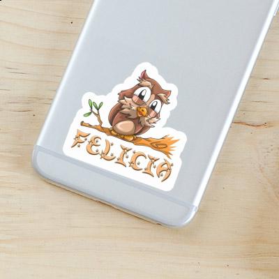 Autocollant Felicia Hibou Autocollant Felicia Hibou Image