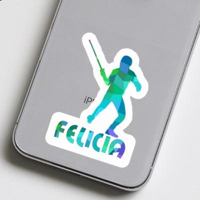 Escrimeur Autocollant Felicia Laptop Escrimeur Autocollant Felicia Laptop Image