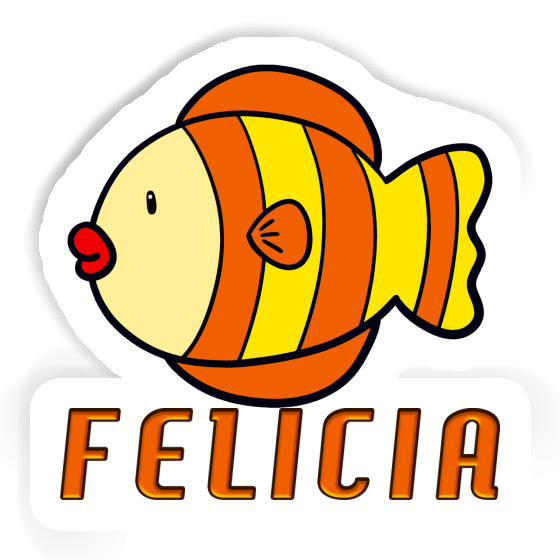 Sticker Felicia Fisch Gift package Image