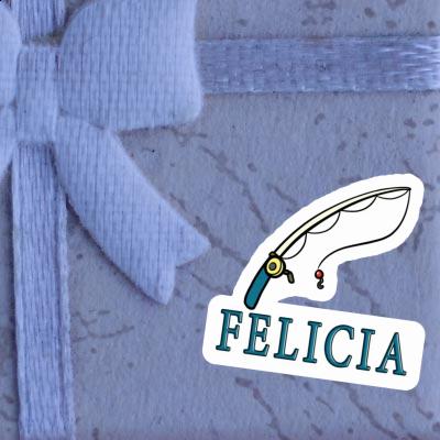 Felicia Autocollant Canne à pêche Notebook Felicia Autocollant Canne à pêche Gift package Image