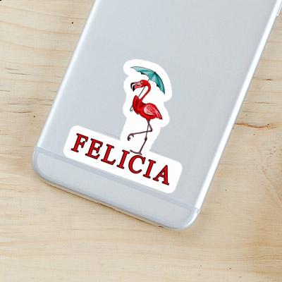 Sticker Felicia Flamingo Laptop Sticker Felicia Flamingo Laptop Image