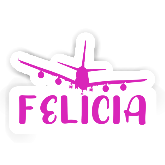 Autocollant Felicia Avion Notebook Autocollant Felicia Avion Notebook Image
