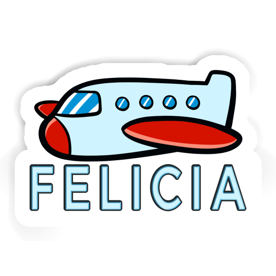 Sticker Airplane Felicia Notebook Sticker Airplane Felicia Notebook Image