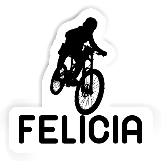 Autocollant Freeride Biker Felicia Image