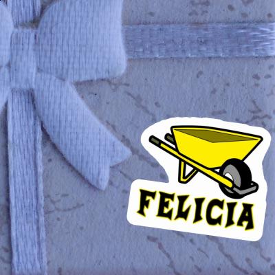 Aufkleber Felicia Schubkarre Notebook Aufkleber Felicia Schubkarre Gift package Image
