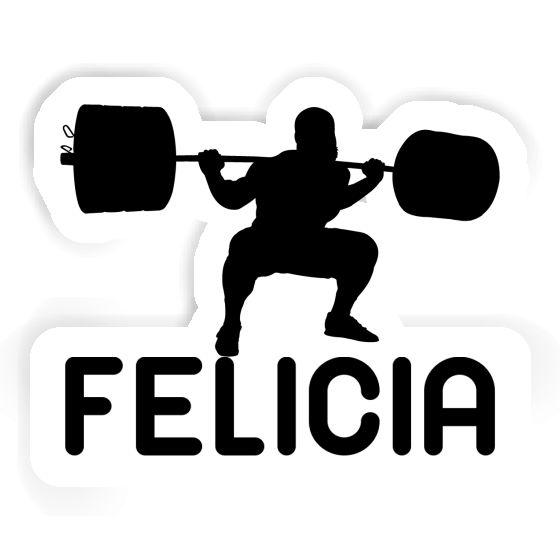 Felicia Autocollant Haltérophilie Notebook Felicia Autocollant Haltérophilie Gift package Image
