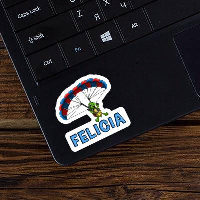 Gleitschirmpilot Aufkleber Felicia Laptop Image