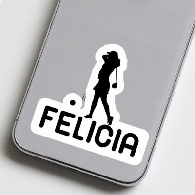 Felicia Sticker Golfer Gift package Image