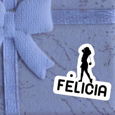 Autocollant Golfeuse Felicia Gift package Image