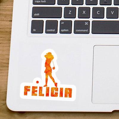 Golfer Sticker Felicia Image