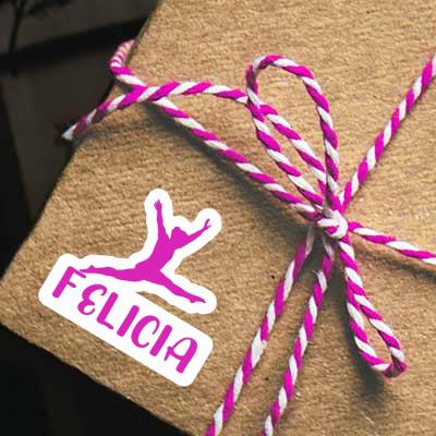 Autocollant Felicia Gymnaste Notebook Autocollant Felicia Gymnaste Gift package Image