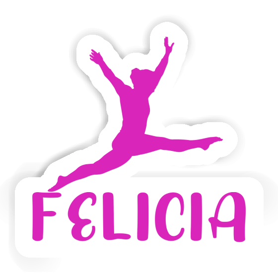 Autocollant Felicia Gymnaste Notebook Autocollant Felicia Gymnaste Notebook Image