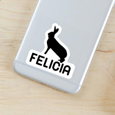 Felicia Sticker Rabbit Notebook Felicia Sticker Rabbit Gift package Image