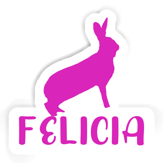 Aufkleber Kaninchen Felicia Aufkleber Kaninchen Felicia Image