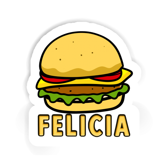 Aufkleber Hamburger Felicia Notebook Aufkleber Hamburger Felicia Gift package Image