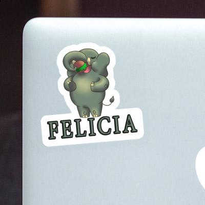 Felicia Sticker Elefant Notebook Felicia Sticker Elefant Gift package Image