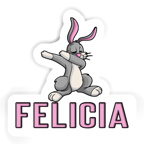 Autocollant Felicia Lapin Autocollant Felicia Lapin Image