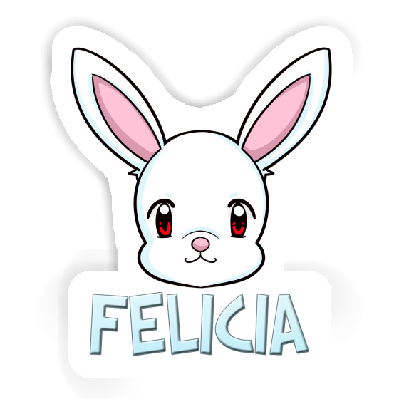 Tête de lièvre Autocollant Felicia Notebook Tête de lièvre Autocollant Felicia Notebook Image