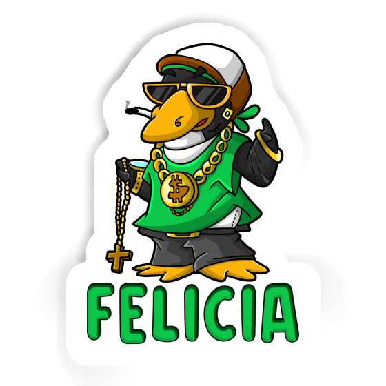 Autocollant Felicia Pingouin hip-hop Notebook Autocollant Felicia Pingouin hip-hop Gift package Image