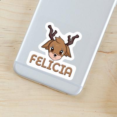 Sticker Felicia Deer Gift package Image