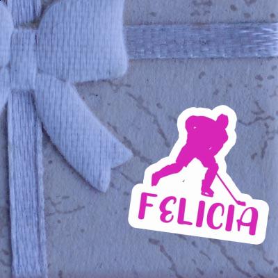 Eishockeyspielerin Sticker Felicia Notebook Eishockeyspielerin Sticker Felicia Gift package Image
