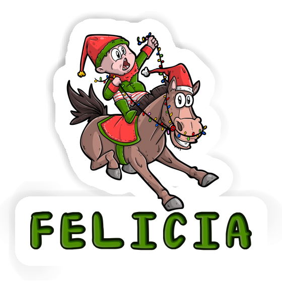 Rider Sticker Felicia Notebook Image
