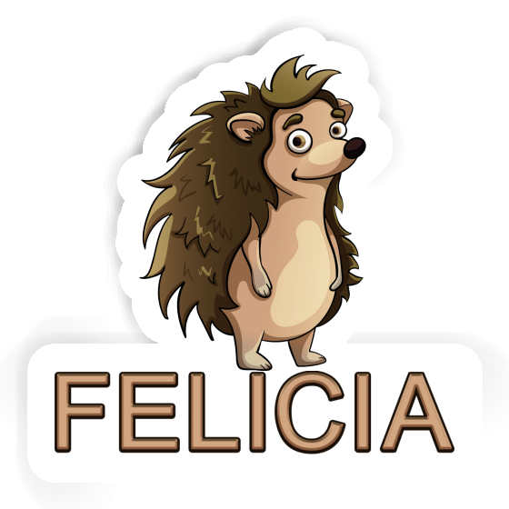 Autocollant Hérisson Felicia Notebook Autocollant Hérisson Felicia Gift package Image