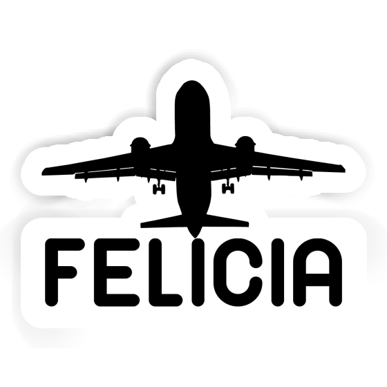 Sticker Jumbo-Jet Felicia Notebook Sticker Jumbo-Jet Felicia Notebook Image
