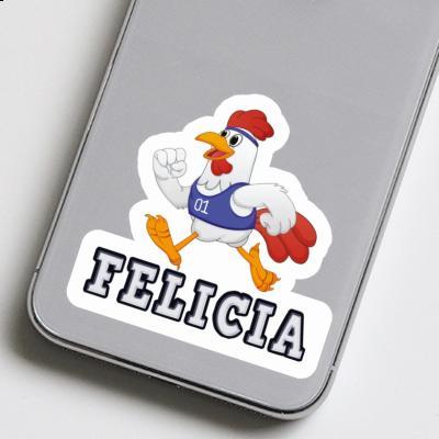 Aufkleber Felicia Huhn Laptop Image