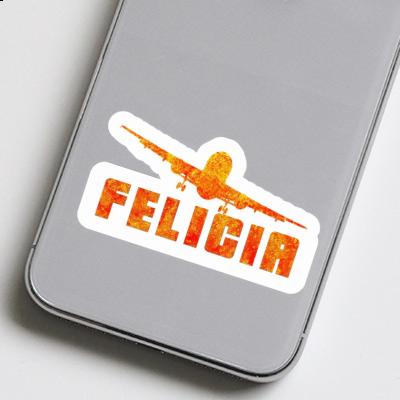 Autocollant Felicia Avion Laptop Autocollant Felicia Avion Laptop Image