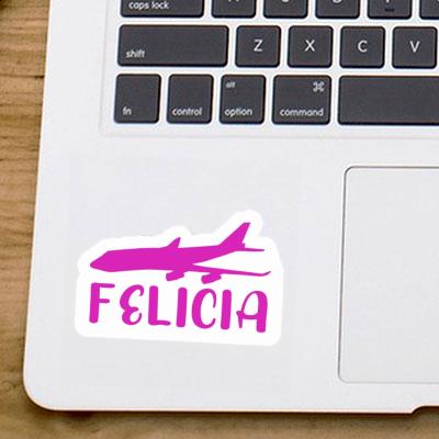 Autocollant Felicia Jumbo-Jet Laptop Image